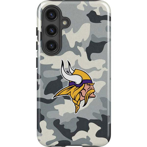 NFL Minnesota Vikings Camo Galaxy S25 Impact Case