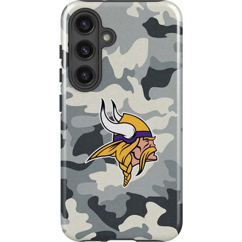 NFL Minnesota Vikings Camo Galaxy S25 Plus Impact Case