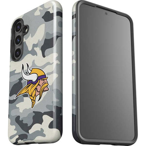NFL Minnesota Vikings Camo Galaxy S25 Plus Impact Case