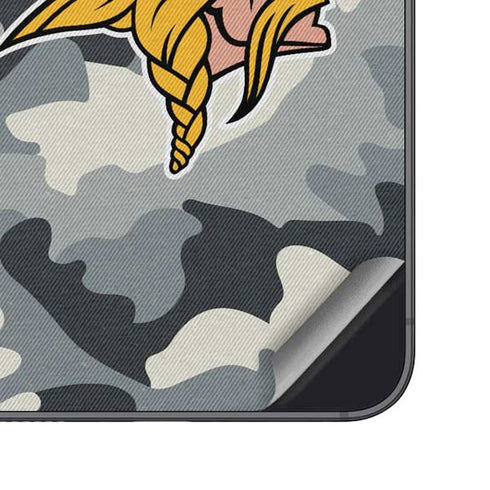 NFL Minnesota Vikings Camo Galaxy S24 Skin