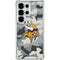 NFL Minnesota Vikings Camo Galaxy S25 Ultra Clear Case