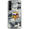 NFL Minnesota Vikings Camo Galaxy S26 Clear Case