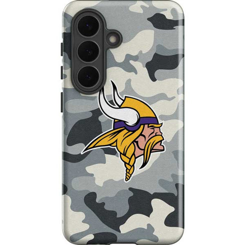 NFL Minnesota Vikings Camo Galaxy S26 Plus Impact Case