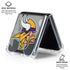 NFL Minnesota Vikings Camo Galaxy Z Flip6 Clear Case