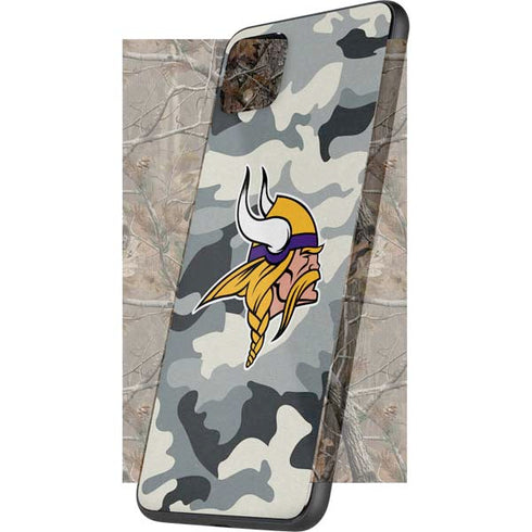 NFL Minnesota Vikings Camo Google Pixel 4 XL Skin