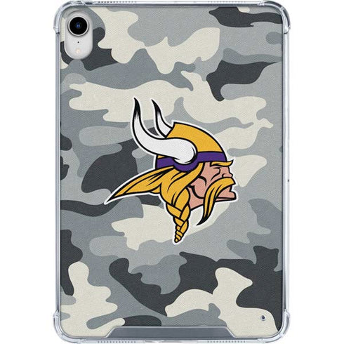 NFL Minnesota Vikings Camo iPad 11th Gen (2025) Clear Case
