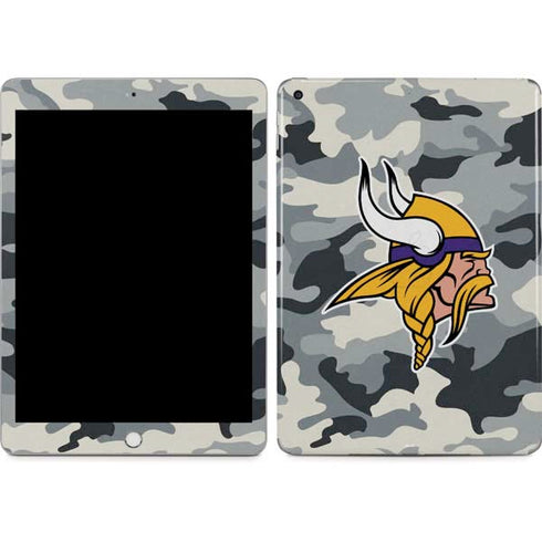 NFL Minnesota Vikings Camo Apple iPad Skin