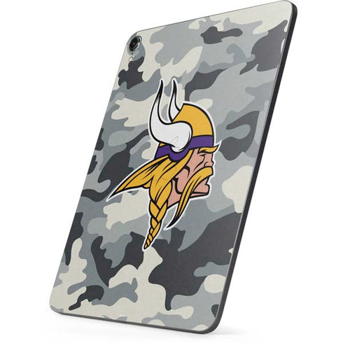 NFL Minnesota Vikings Camo Apple iPad Pro Skin