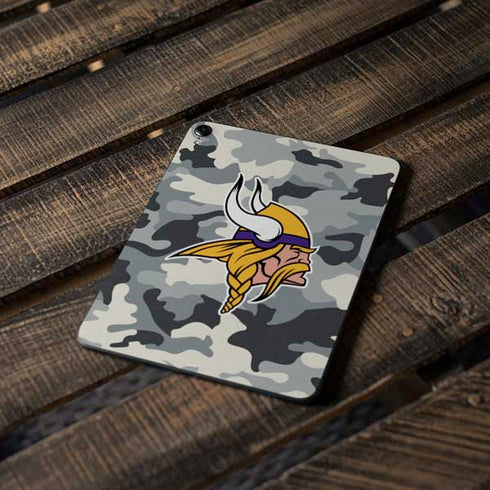 NFL Minnesota Vikings Camo Apple iPad Pro Skin