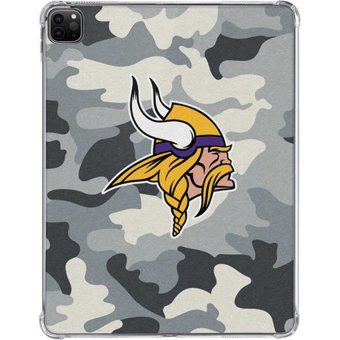 NFL Minnesota Vikings Camo iPad Pro 11in (2024) Clear Case