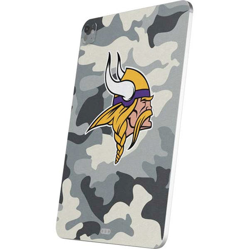 NFL Minnesota Vikings Camo iPad Pro 13in M4 (2024) Skin