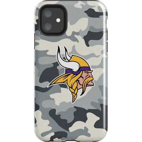 NFL Minnesota Vikings Camo iPhone 11 Impact Case
