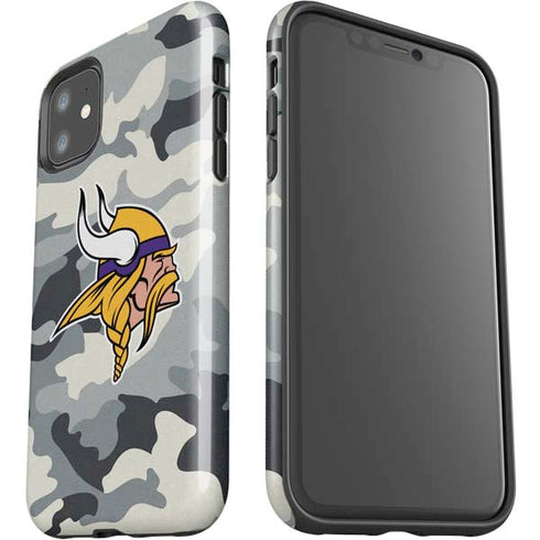 NFL Minnesota Vikings Camo iPhone 11 Impact Case