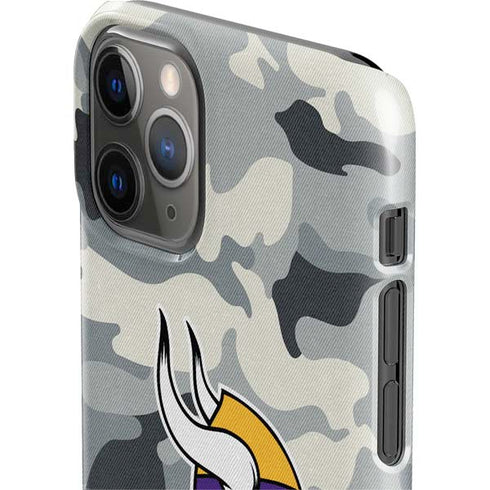 NFL Minnesota Vikings Camo iPhone 11 Pro Lite Case