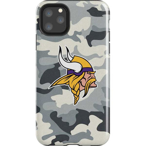 NFL Minnesota Vikings Camo iPhone Cases