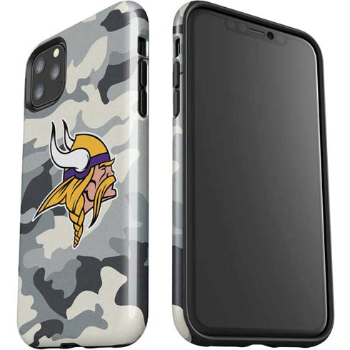 NFL Minnesota Vikings Camo iPhone 11 Pro Max Impact Case