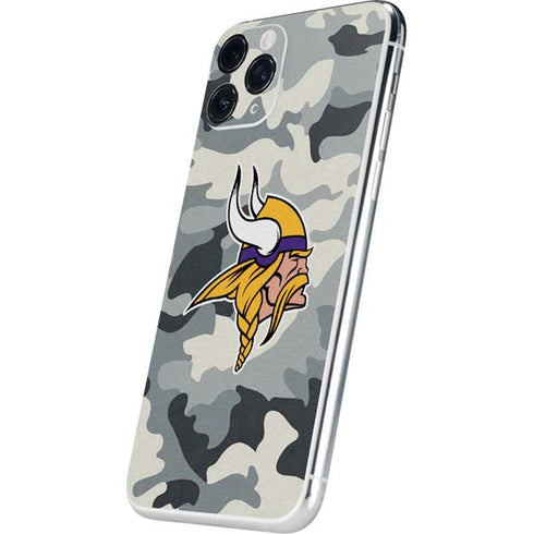 NFL Minnesota Vikings Camo iPhone 11 Pro Skin