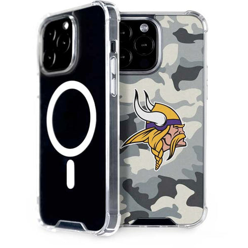 NFL Minnesota Vikings Camo iPhone Cases