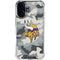 NFL Minnesota Vikings Camo iPhone 16 Clear Case