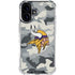 NFL Minnesota Vikings Camo iPhone 16 Plus Clear Case