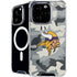 NFL Minnesota Vikings Camo iPhone 16 Pro Max MagSafe Case