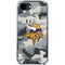 NFL Minnesota Vikings Camo iPhone 16e Clear Case