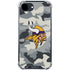 NFL Minnesota Vikings Camo iPhone 16e Clear Case