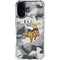 NFL Minnesota Vikings Camo iPhone 17 Clear Case