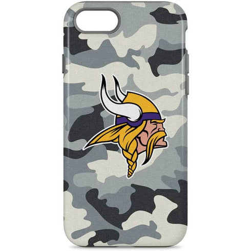 NFL Minnesota Vikings Camo iPhone Cases
