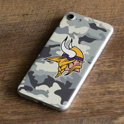 NFL Minnesota Vikings Camo iPhone 8 Skin