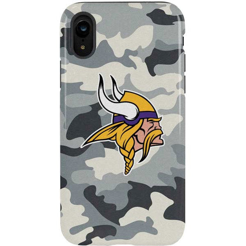NFL Minnesota Vikings Camo iPhone XR Pro Case