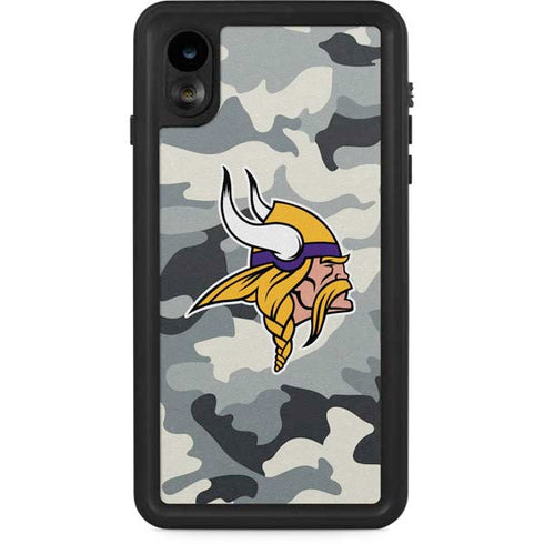 NFL Minnesota Vikings Camo iPhone Cases