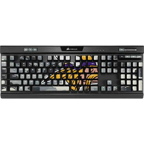 NFL Minnesota Vikings Camo K95 RGB PLATINUM Mechanical Gaming Keyboard Skin