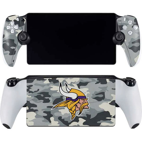 NFL Minnesota Vikings Camo PlayStation Portal Remote Player Skin