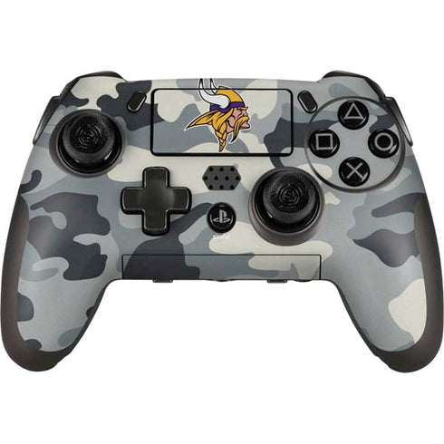 NFL Minnesota Vikings Camo PlayStation Scuf Vantage 2 Controller Skin