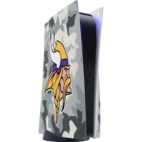 NFL Minnesota Vikings Camo PlayStation PS5 Skins
