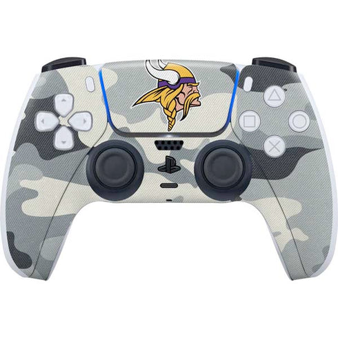 NFL Minnesota Vikings Camo PlayStation PS5 Skins
