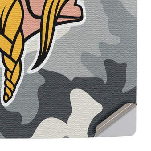 NFL Minnesota Vikings Camo PS5 Slim Digital Edition Console Skin