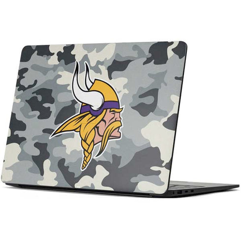 NFL Minnesota Vikings Camo Surface Laptop 7 13.8in Skin