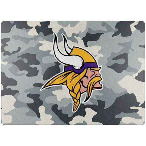 NFL Minnesota Vikings Camo Surface Laptop 7 13.8in Skin
