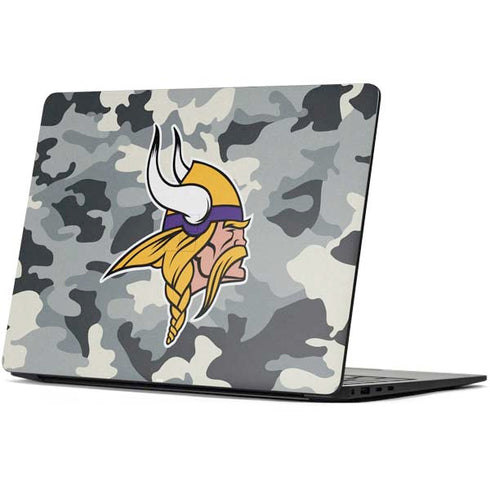 NFL Minnesota Vikings Camo Surface Laptop 7 15in Skin