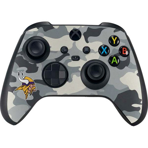 NFL Minnesota Vikings Camo Xbox Series X Skins