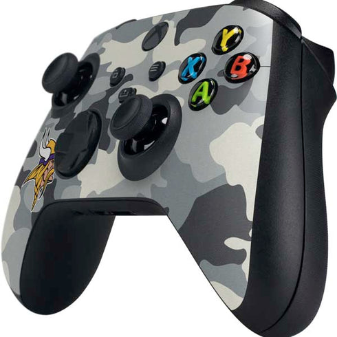 NFL Minnesota Vikings Camo Xbox Series X Controller Skin