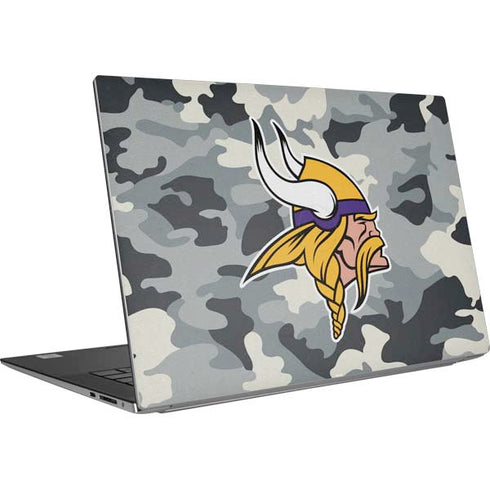NFL Minnesota Vikings Camo Dell XPS Skin