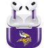 NFL Minnesota Vikings Distressed Apple AirPods (3rd Gen 2021) Skin