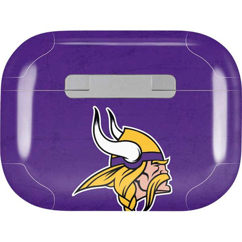 NFL Minnesota Vikings Distressed Apple AirPods Pro Skin
