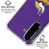 NFL Minnesota Vikings Distressed Galaxy A36 5G Clear Case