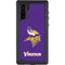 NFL Minnesota Vikings Distressed Galaxy Note 10 Waterproof Case