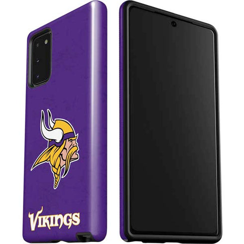 NFL Minnesota Vikings Distressed Galaxy Note20 5G Pro Case