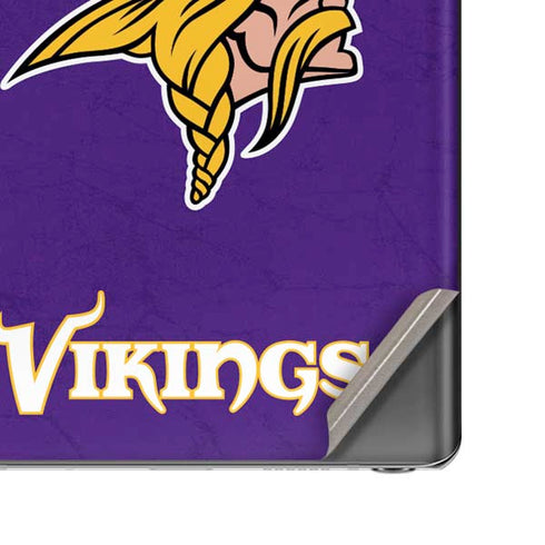 NFL Minnesota Vikings Distressed Galaxy Note20 5G Skin